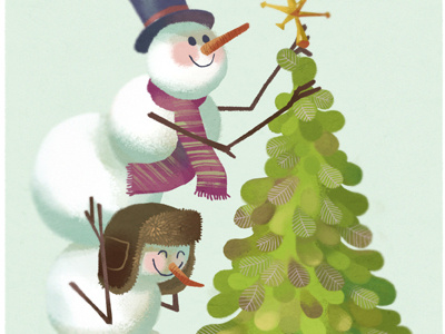Snowmen card card christmas snowman