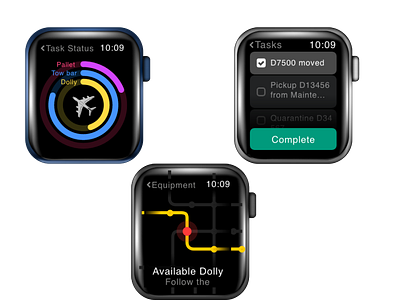 Aviation Logistics Employee Task UI