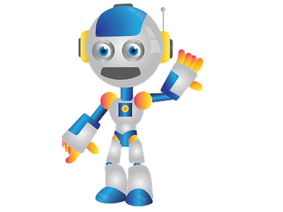 Robot illustrator vector robot