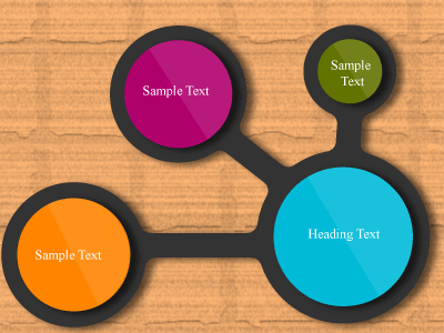 Process art illustrator process flow steps vector