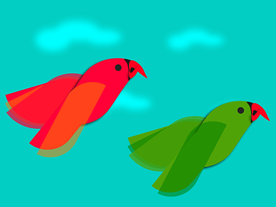 Parrot bird kids parrot vector