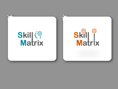 Skill Matrix Logo illustrator logo skill skill matrix vector