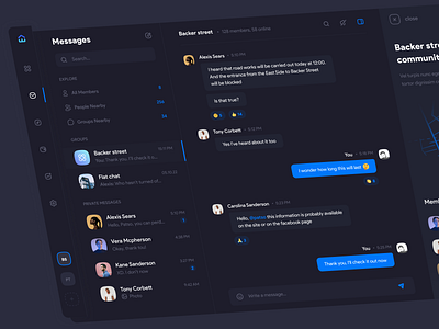 easyflat messenger