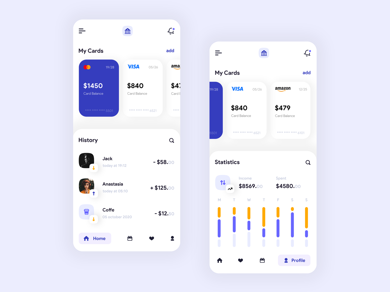 P Bank Mobile by patso on Dribbble