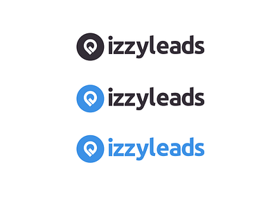 Izzyleads branding concept design illustration logo design logodesign logotype style typography ui web website