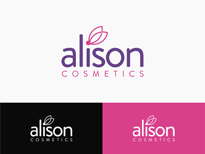 Alison cosmetics logo cosmetics design elegant logo logochallenge logocore minimal logo simple design