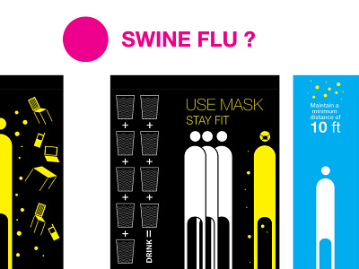 Swine Flu Awareness art cmyk design graphic design health illustration vector