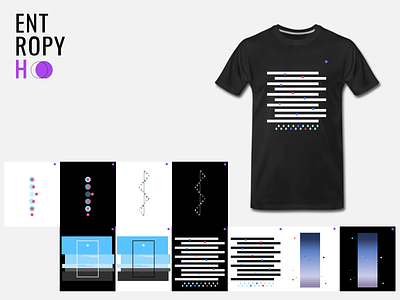 Entropy T-shirts art graphic design minimalist t shirt design