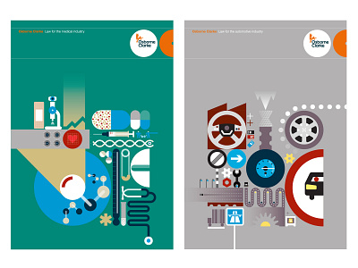 Osborne Clarke automotive branding graphicdesign illustration infographics medical