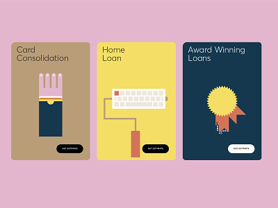 Wisr web cards advertising campaign branding graphicdesign illustration infographics
