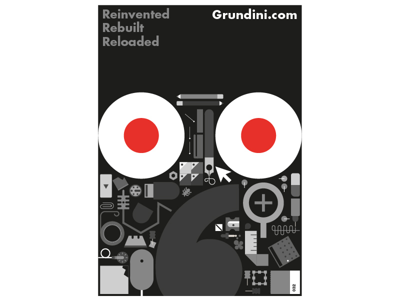 Grundini.com design illustration poster webdesign