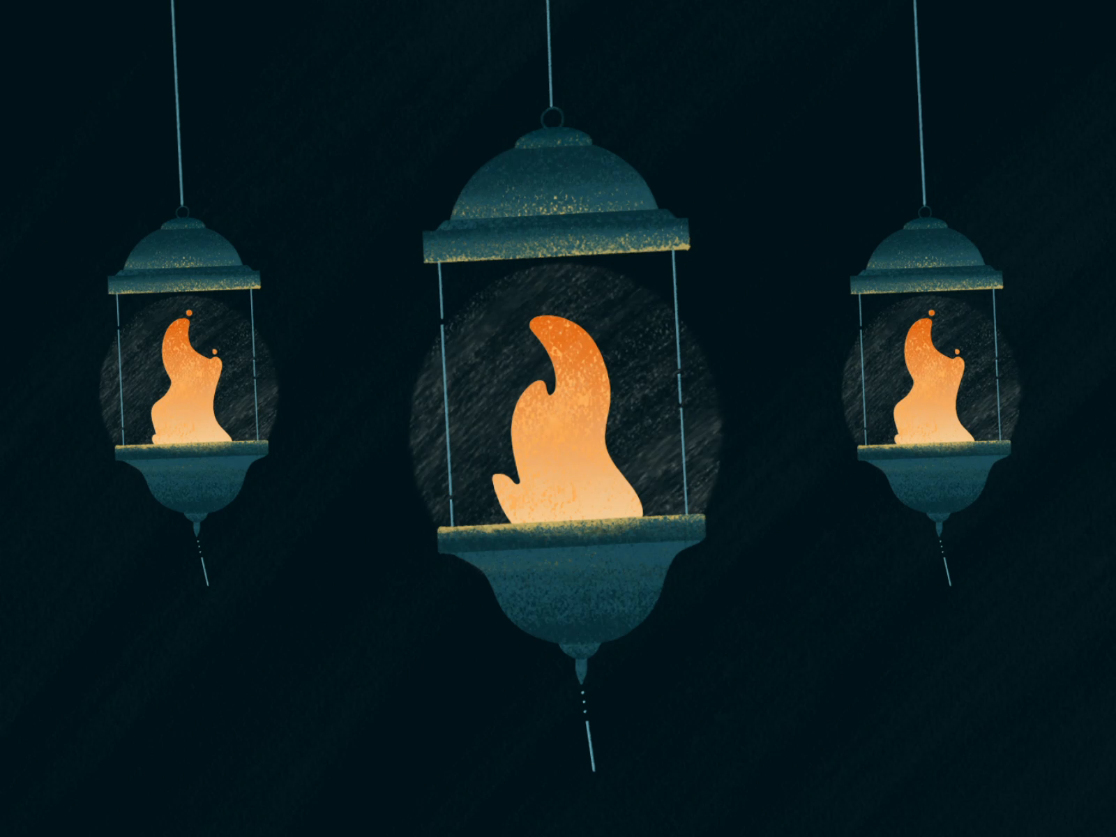 Lantern & Fire by Rebecca Noble on Dribbble