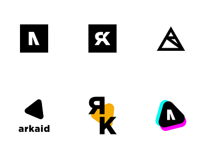 Studio Branding Development #1 branding letters logo mark noka