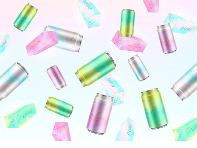 FutureSparkle: Rethinking LaCroix box can holograph lacroix packaging redesign sparkling water