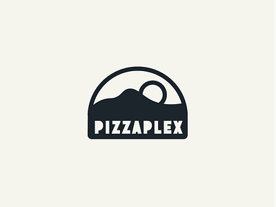Vesuvius // Sunset // PizzaPlex brand mark branding detroit identity naples napoli pizzaplex southwest detroit vesuvius