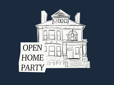 Open Home Party community detroit victorian