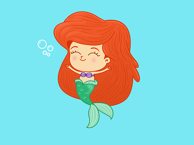 Ariel ariel disney mermaid princess undersea