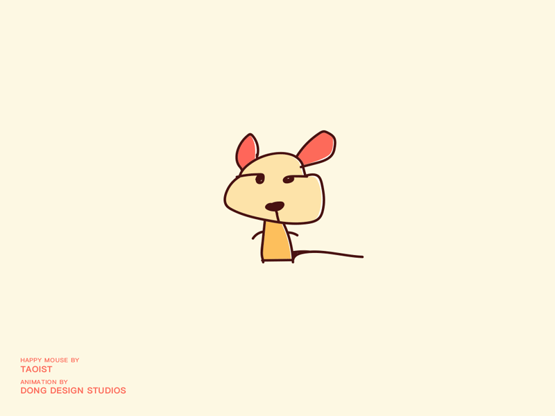 Mouse year—2 3d 3d animation animation design gif illustration logo