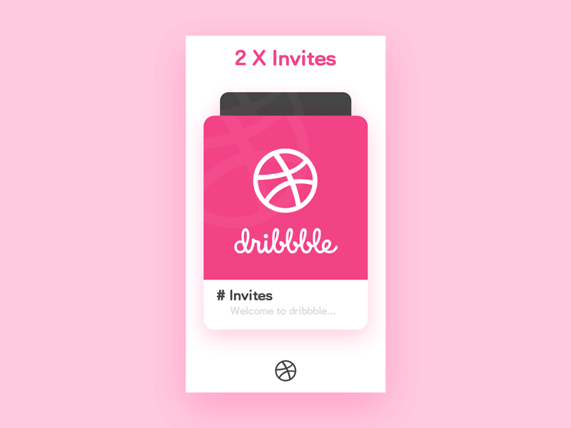 2 X invites animation china dribbble gif interactive invitation invite invites ui ux welcome