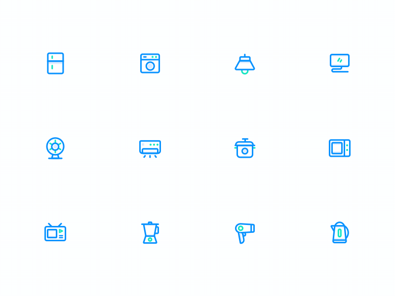 家电动效 by 文小文 on Dribbble