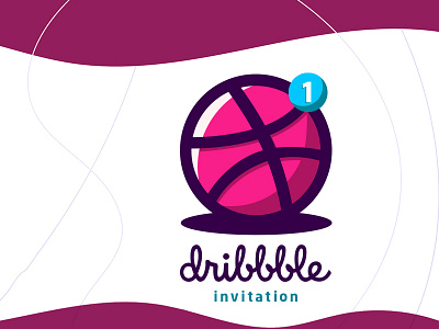 Dribbble invitation design dribbble dribbble best shot dribbble invite dribble illustration invitation invite