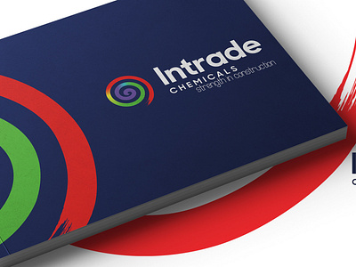INTRADE CHEMICALS branding chemicals dribbble illustration intrade logo product