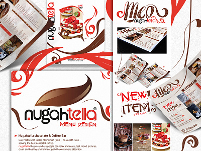 NugahTella Menu Design