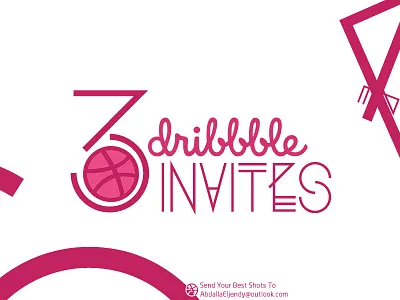 3 Dribble invitations dribbble dribbble best shot dribbble invitations dribbleinvite