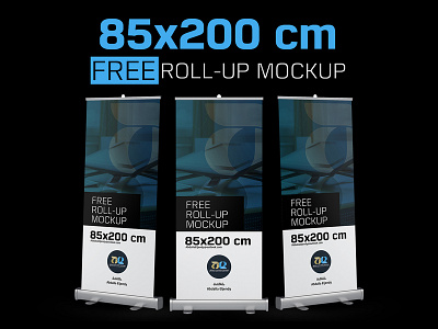 Free Roll-up mockup