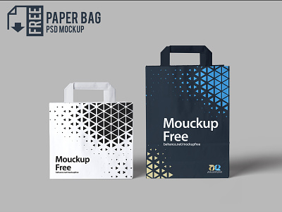 Paper Bag Psd Mockup