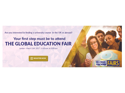 Global Education Banner banner design