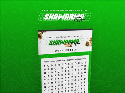 Shawarma Fest Outdoor games design