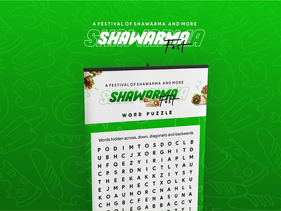 Shawarma Fest Outdoor games design