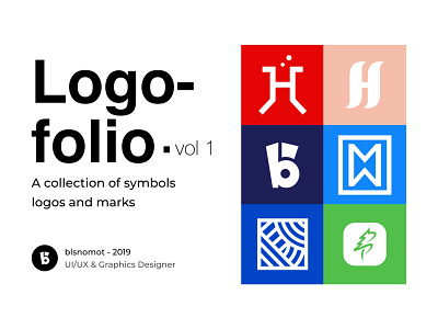 Logofolio - Colored Set branding design logo logofield logofolio