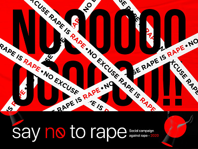 Social campaign against rape (WIP-2) book cover book design branding logodesign logofolio rape rape poster typography uiux vector