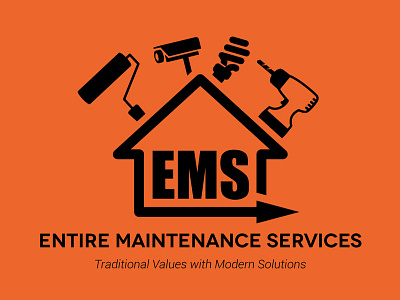 EMS Quick Logo branding design logo