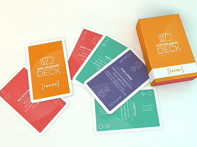 Discipleship Deck 3d render icon design illustration playing cards