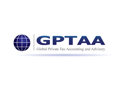 Global Private Tax Accounting and Advisory logo draft logo logo design logodesign
