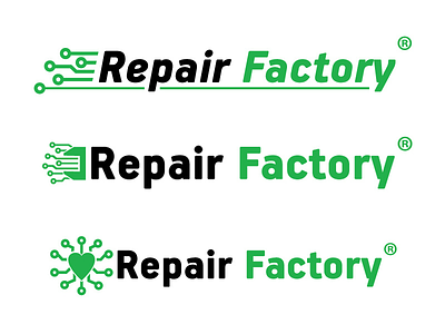 Repair Factory Logo Draft logo logo design logodesign