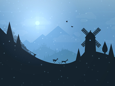 Alto on Android alto altos adventure android game google play ios llamas mobile mountain snow snowboarding windmill