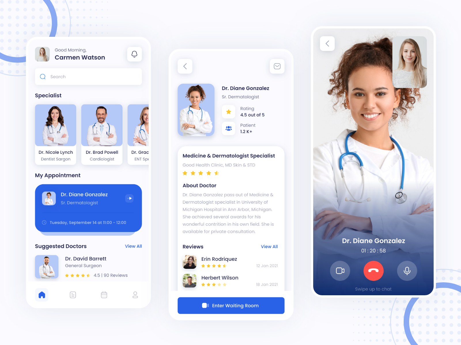 Doctor App by Ankush Sharma on Dribbble