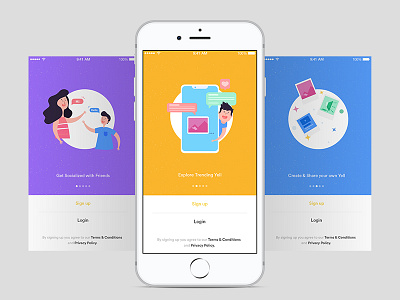 Onboarding app beauty dashboard dashboard design dashboard ui events interaction ios iphone mobile mobile app onboarding trend tutorials ui uiux ux walkthrough welcome screen