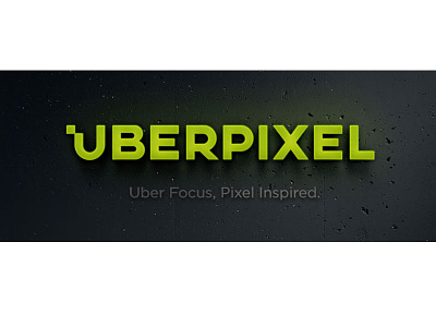 UberPixel branding design logo