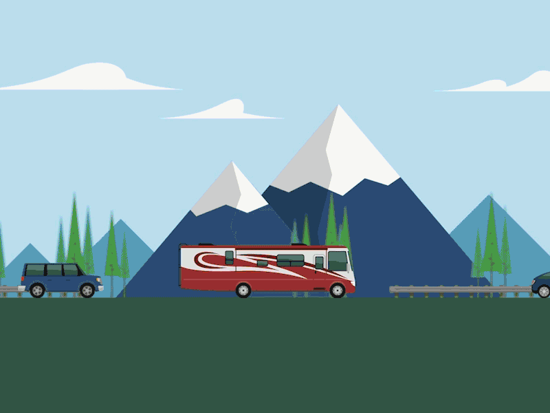 Campers & RVs by Jess Purviance on Dribbble