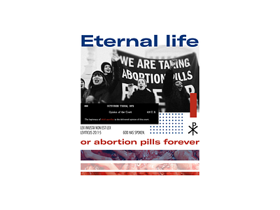 Eternal life or abortion pills forever