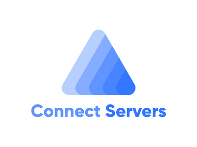 Connect Servers branding design identity logo design