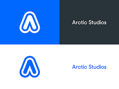 Arctic a a mark arctic arctic studios branding mark studios