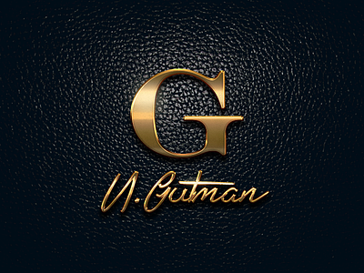 Gutman Logo classy corporate elegant logo luxury