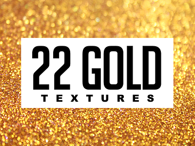 22 GOLD GLITTER Textures