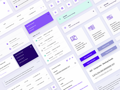 StealthSend - Design system components